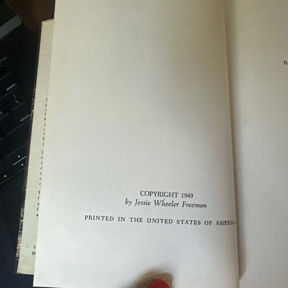 RARE Town Down East - Jessie Wheeler Freeman - Poetry Poems Maine HC DJ 1949 VTG